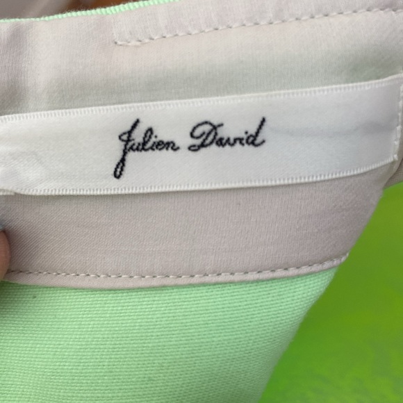 Julien David Neon Green Mini Skirt - Picture 5 of 7